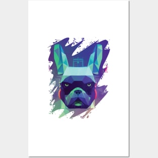 Polygon Frenchie Posters and Art